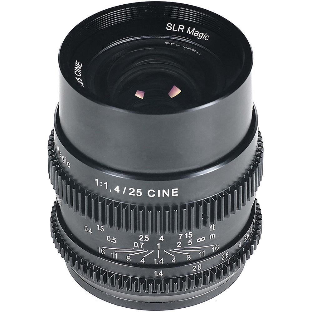 SLR Magic Cine 25mm f 1.4 Lens and Variable ND Filter Kit