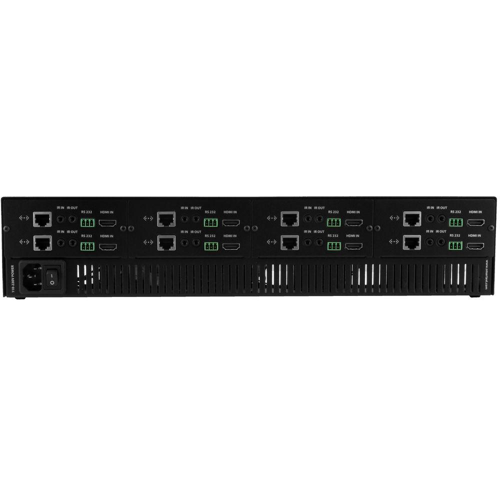 Smart-AVI 8-Port Rackmount HDBaseT HDMI RS232 IR Extender Transmitter over Cat5e 6