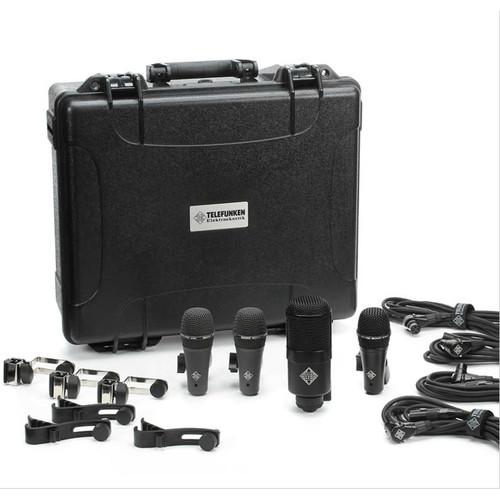 Telefunken DD4 Dynamic Microphone System for Drum Kits