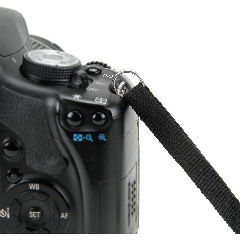 USA GEAR DSLR Camera Hand Grip Strap with Metal Plate