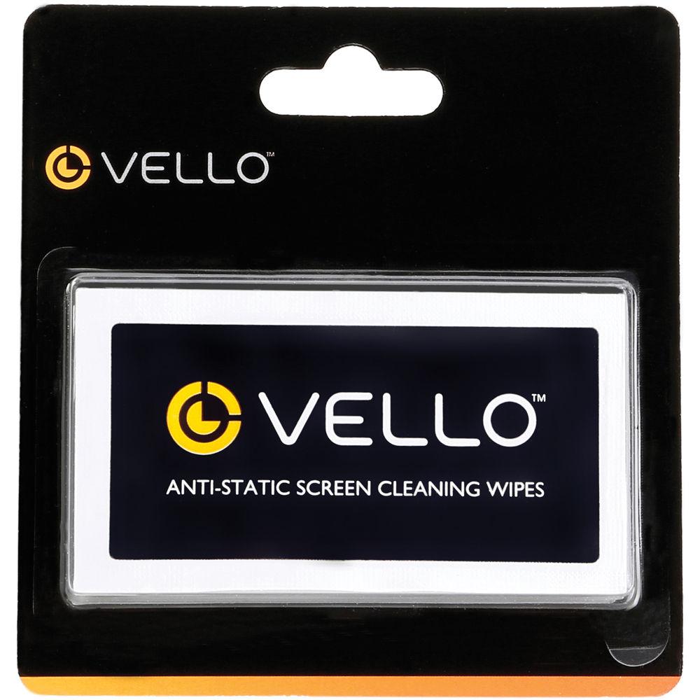 Vello Anti-Static Screen Cleaning Wipes