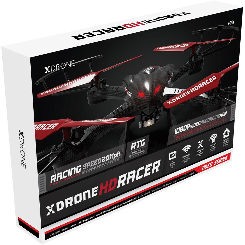 XDrone HD Racer Drone with 720p Camera & 6-Axis Gyroscope