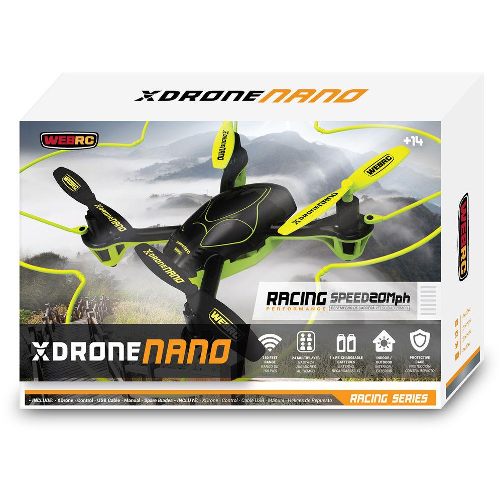 XDrone Nano Drone with 2.4 GHz Remote Control, XDrone, Nano, Drone, with, 2.4, GHz, Remote, Control