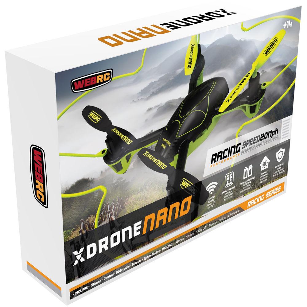 XDrone Nano Drone with 2.4 GHz Remote Control