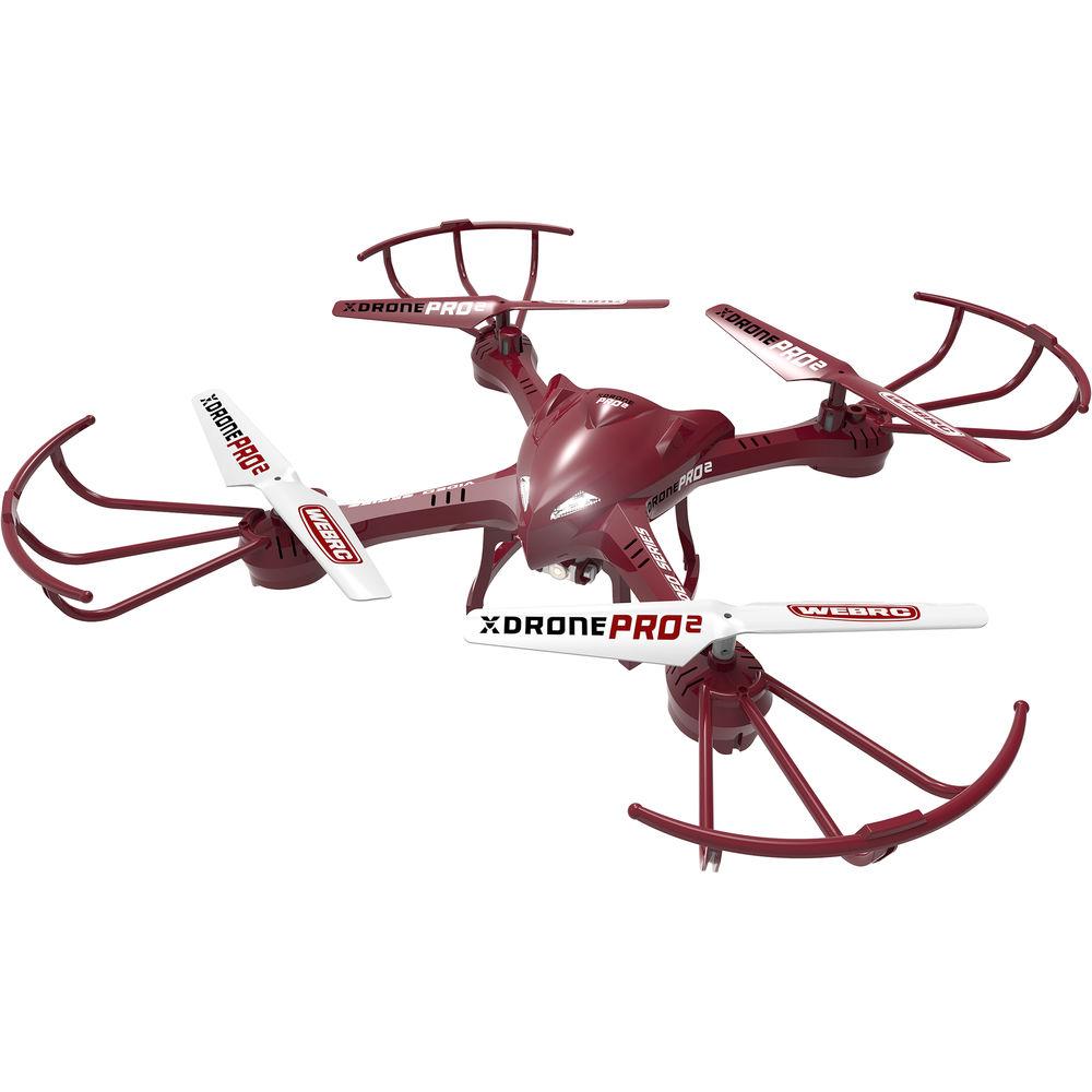 XDrone Pro 2 Drone with 2.4 GHz Remote Control and Video Camera