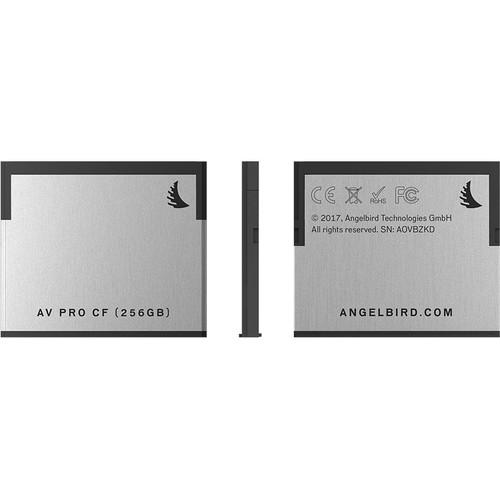 Angelbird 256GB AV Pro CF CFast 2.0 Memory Card