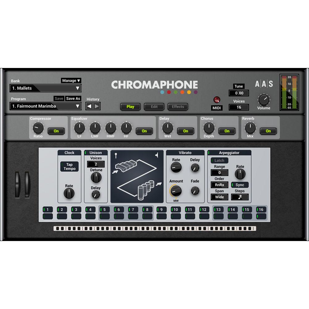 Applied Acoustics Systems Chromaphone 2 Packs - Acoustic Object Synthesizer Plug-In and Sound Banks Bundle