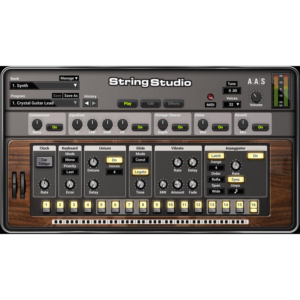 Applied Acoustics Systems String Studio VS-2 Packs String Modeling Synthesizer Plug-In and Sound Banks Bundle