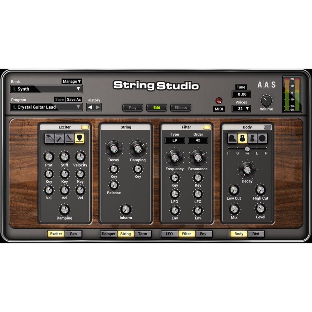 Applied Acoustics Systems String Studio VS-2 Packs String Modeling Synthesizer Plug-In and Sound Banks Bundle