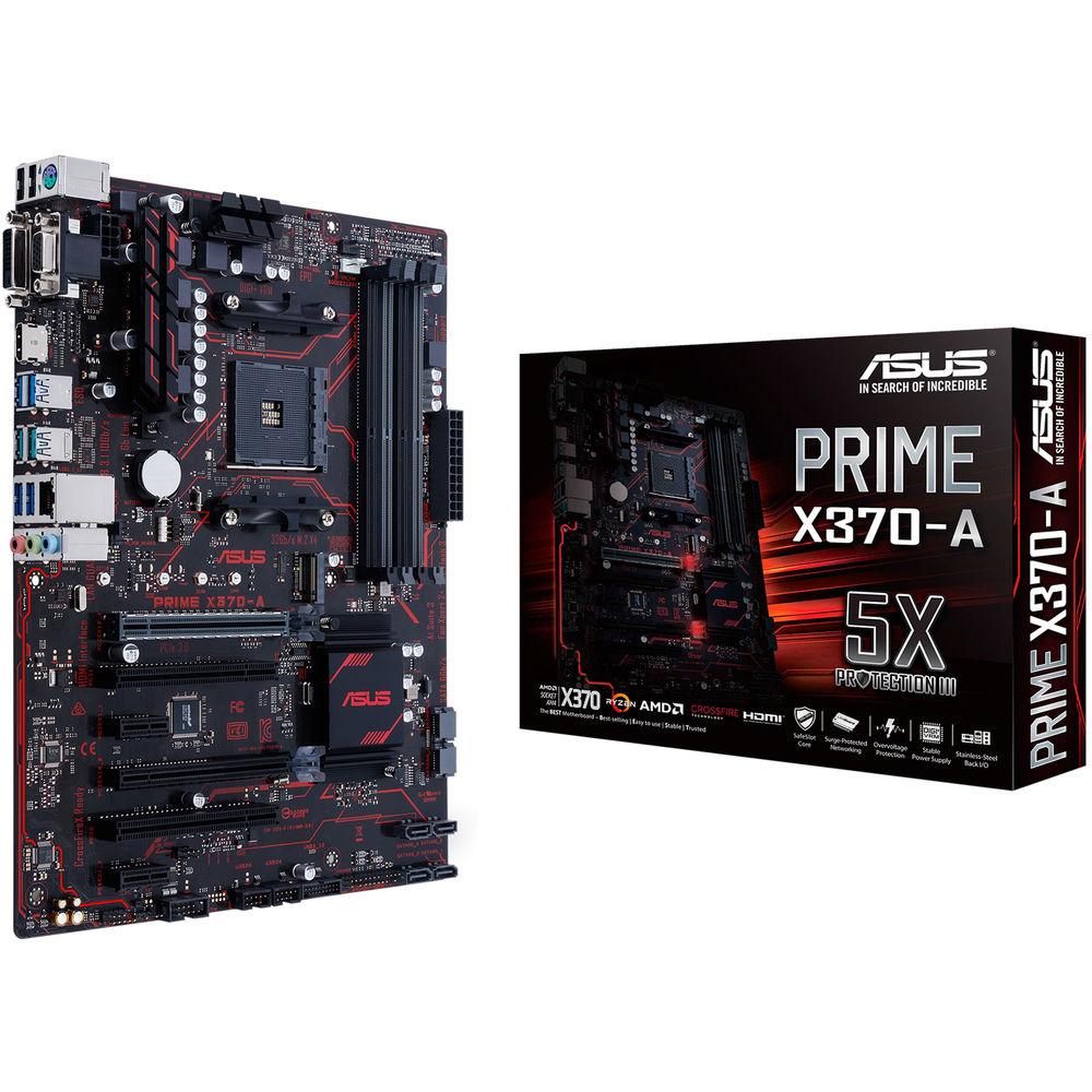 ASUS PRIME X370-A AM4 ATX Motherboard