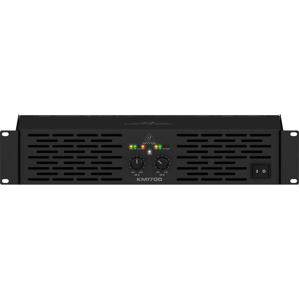 Behringer KM1700 Professional 1700W Stereo Power Amplifier