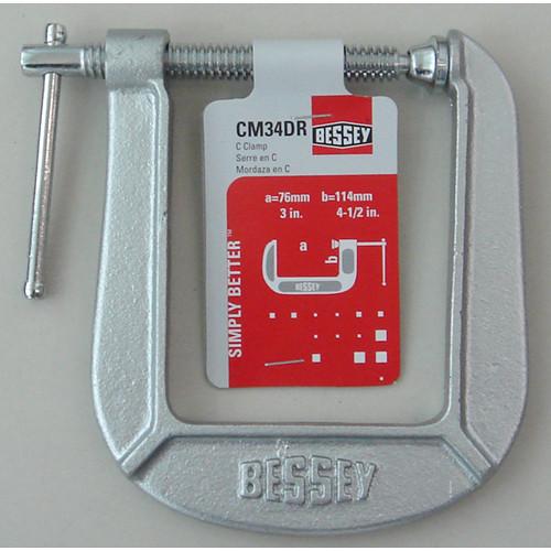 Bessey CM34DR Deep-Reach Light-Duty C-Clamp