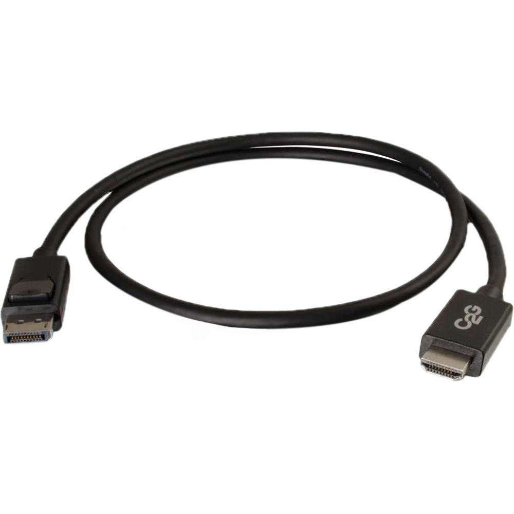 C2G DisplayPort Male to HDMI Male Cable, C2G, DisplayPort, Male, to, HDMI, Male, Cable