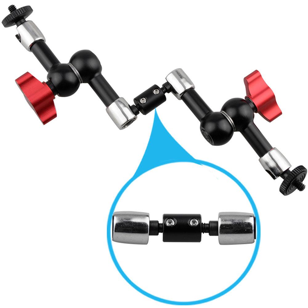 CAMVATE 360° Extension Arm with Dual Ball Heads & 1 4"-20 Screws