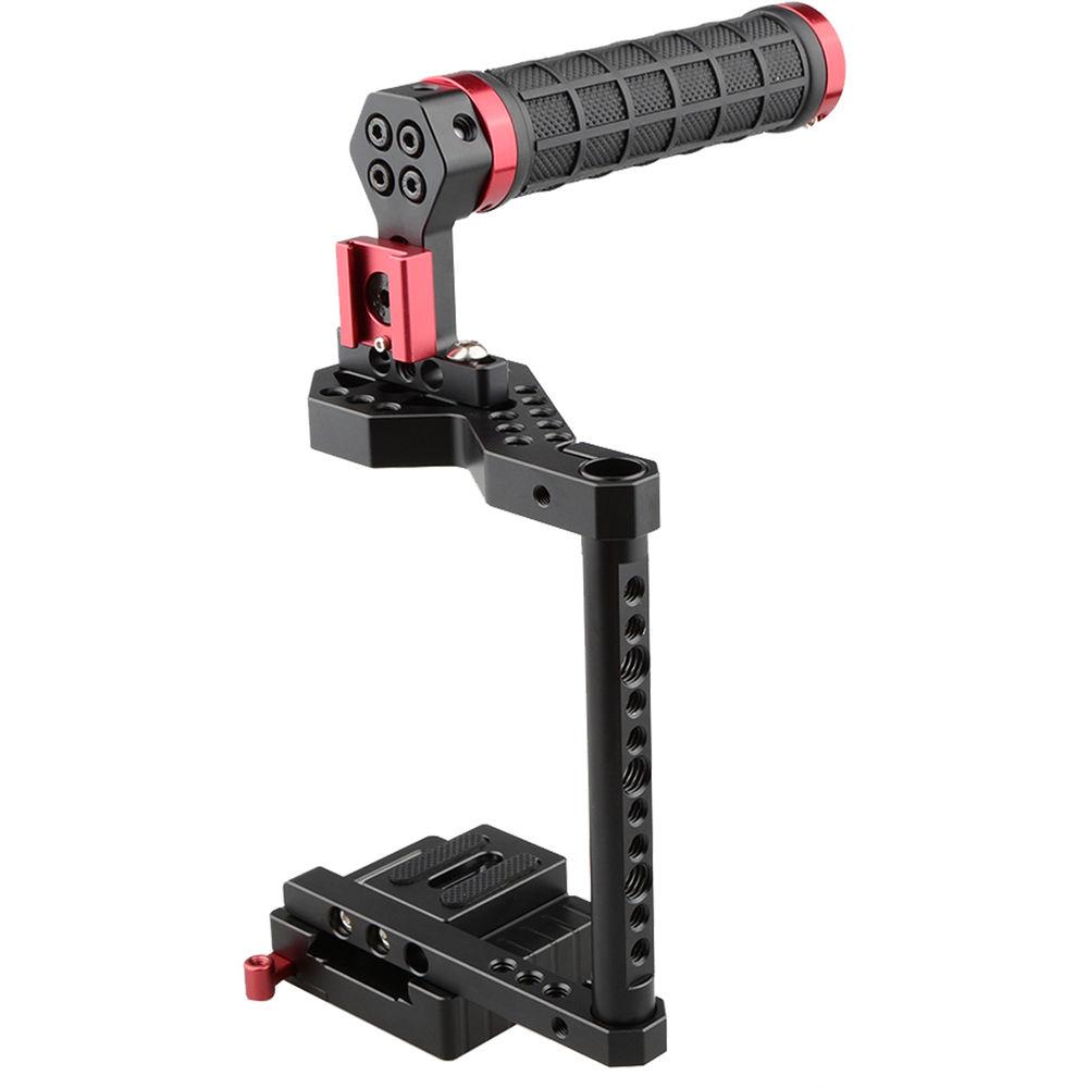 CAMVATE Camera Cage with Top Handle for Medium and Large-Sized DSLRs