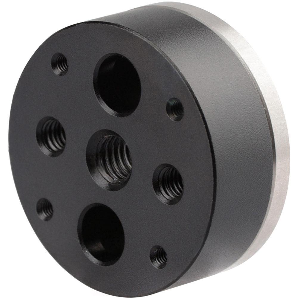 CAMVATE M6 ARRI Rosette Adapter for Camera Cage Rig w Wooden Handgrip