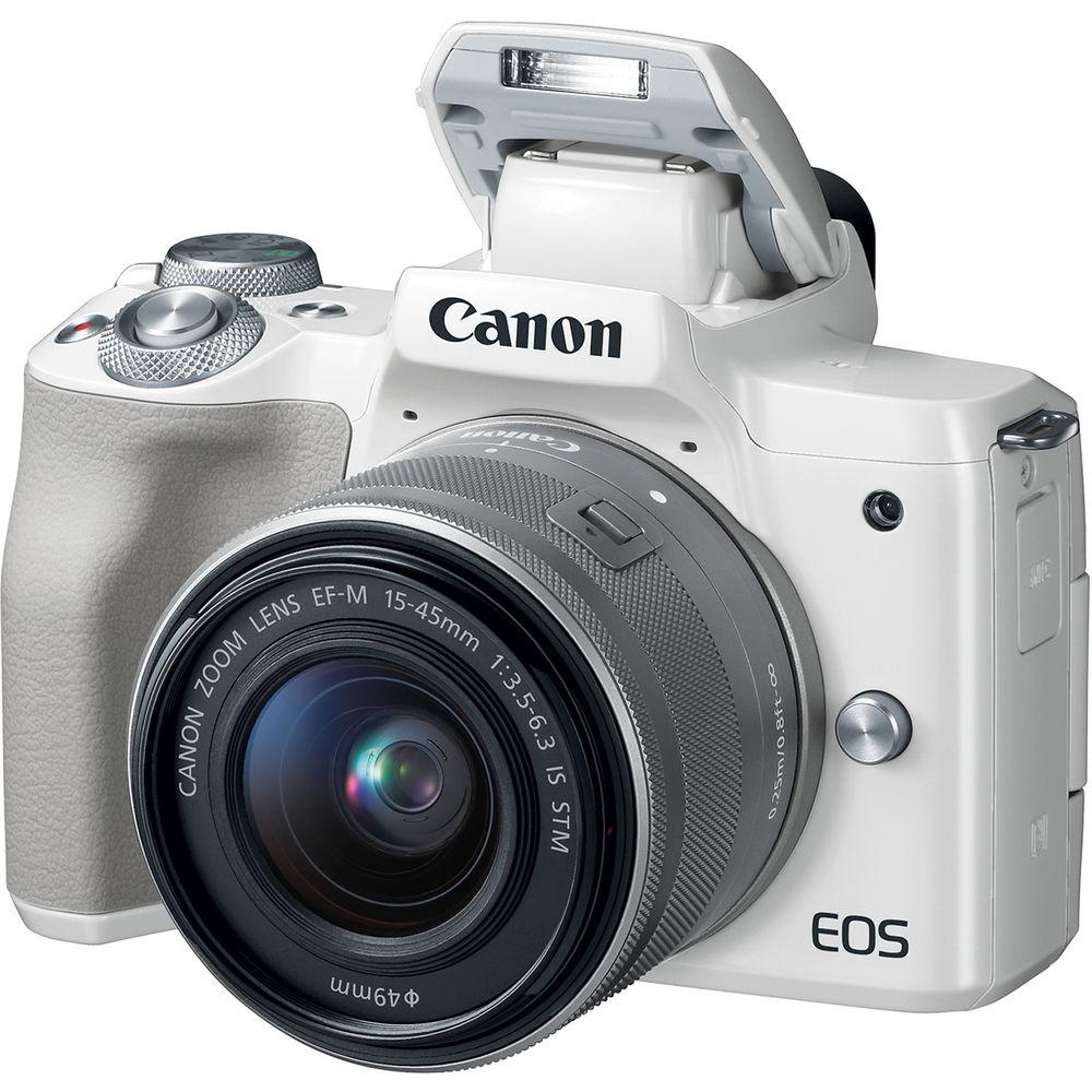 Canon EOS M50 Mirrorless Digital Camera with 15-45mm Lens