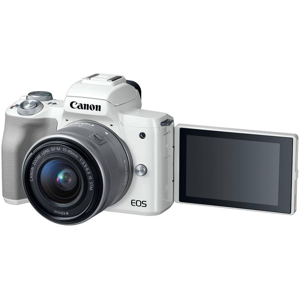Canon EOS M50 Mirrorless Digital Camera with 15-45mm Lens