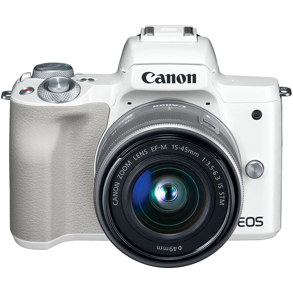 Canon EOS M50 Mirrorless Digital Camera with 15-45mm Lens