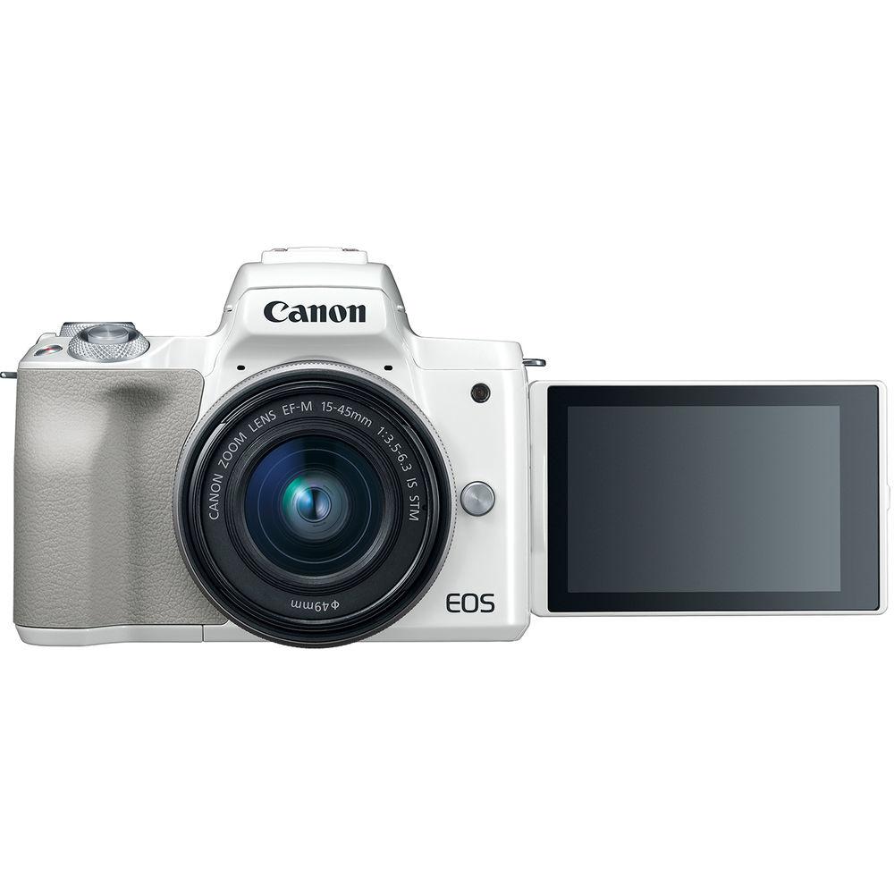 Canon EOS M50 Mirrorless Digital Camera with 15-45mm Lens