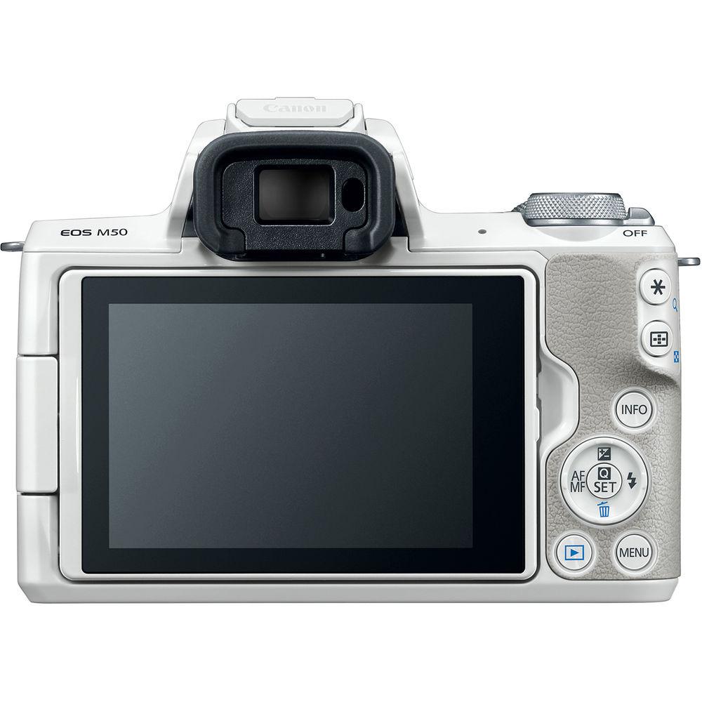 Canon EOS M50 Mirrorless Digital Camera with 15-45mm Lens