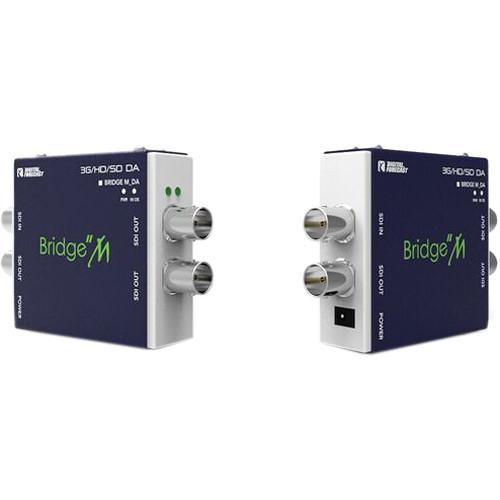 DIGITAL FORECAST Bridge Micro 3G HD SD-SDI Recloking 1x3 Video Distribution Amplifier