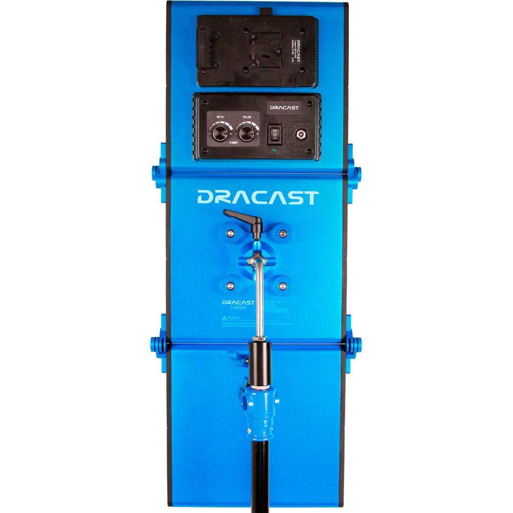 Dracast Silver Series LED1500 Bi-Color Foldable 2-Light Kit with Soft Case