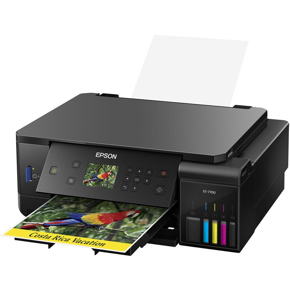 Epson Expression Premium ET-7700 EcoTank All-In-One Inkjet Printer