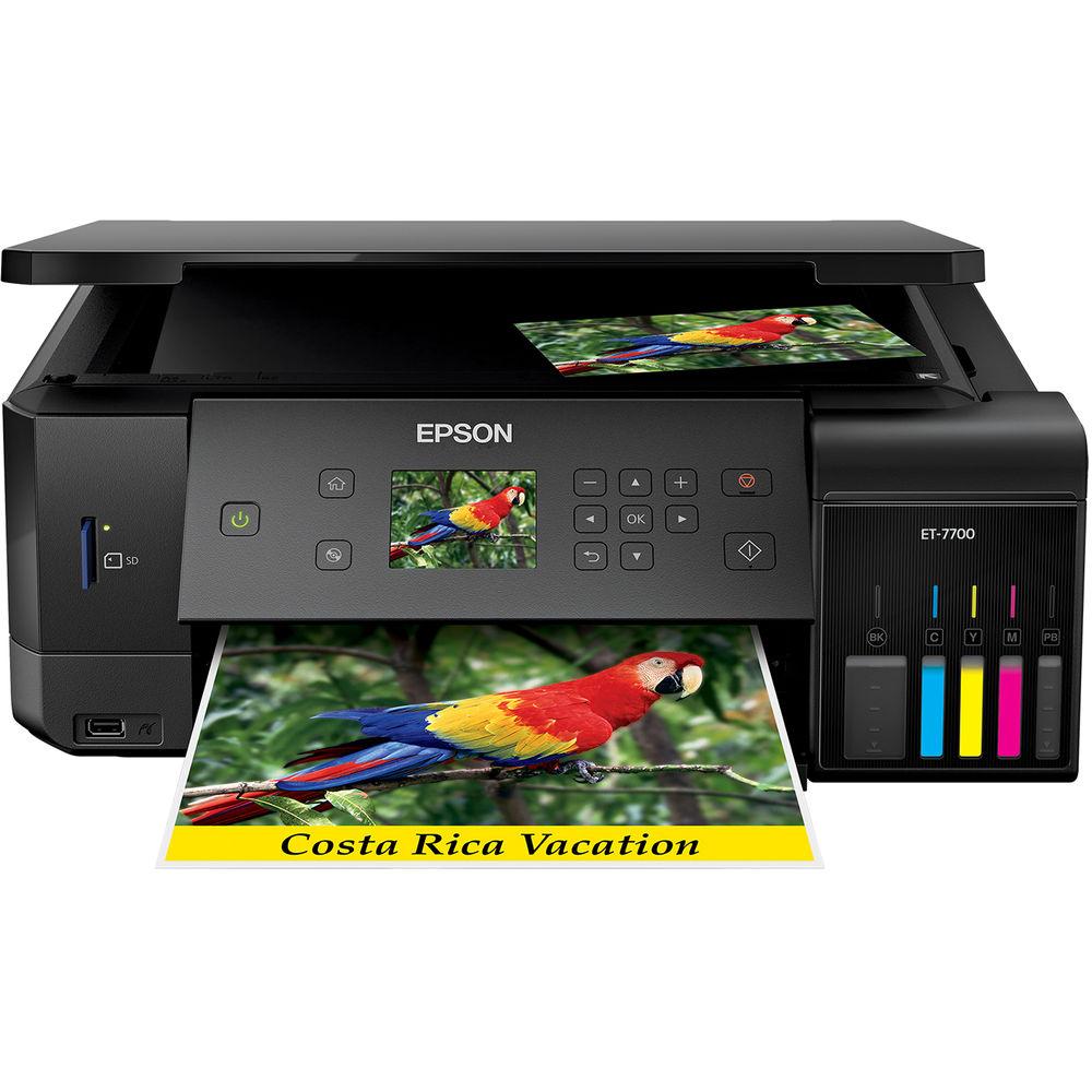 Epson Expression Premium ET-7700 EcoTank All-In-One Inkjet Printer
