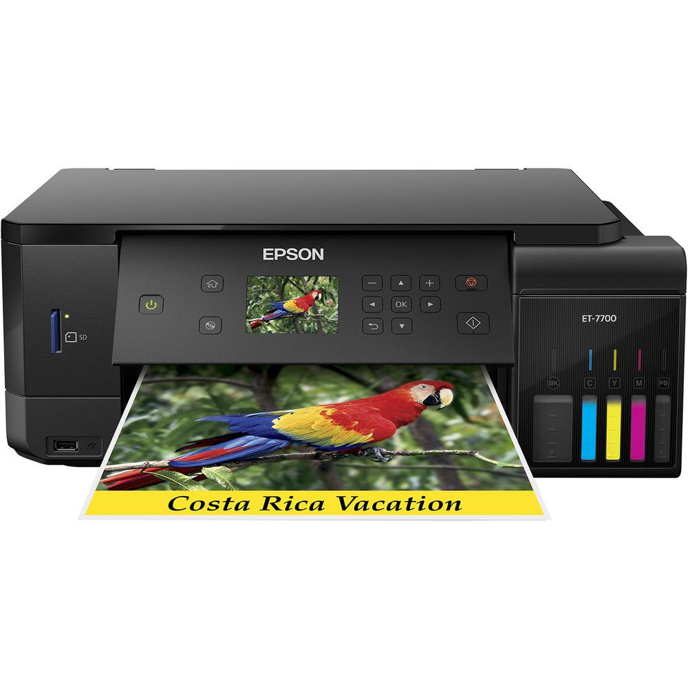 Epson Expression Premium ET-7700 EcoTank All-In-One Inkjet Printer