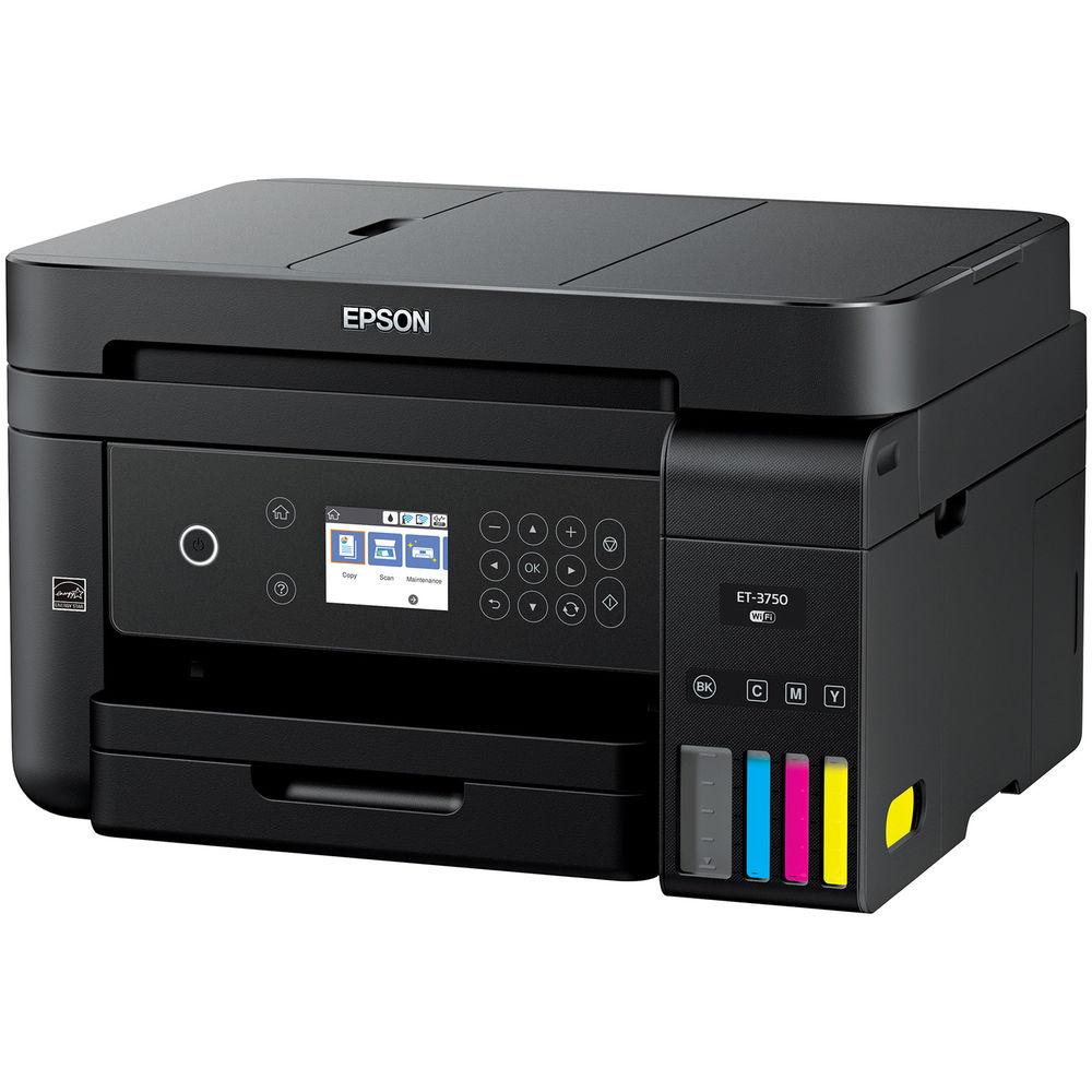 Epson WorkForce ET-3750 EcoTank All-In-One Inkjet Printer