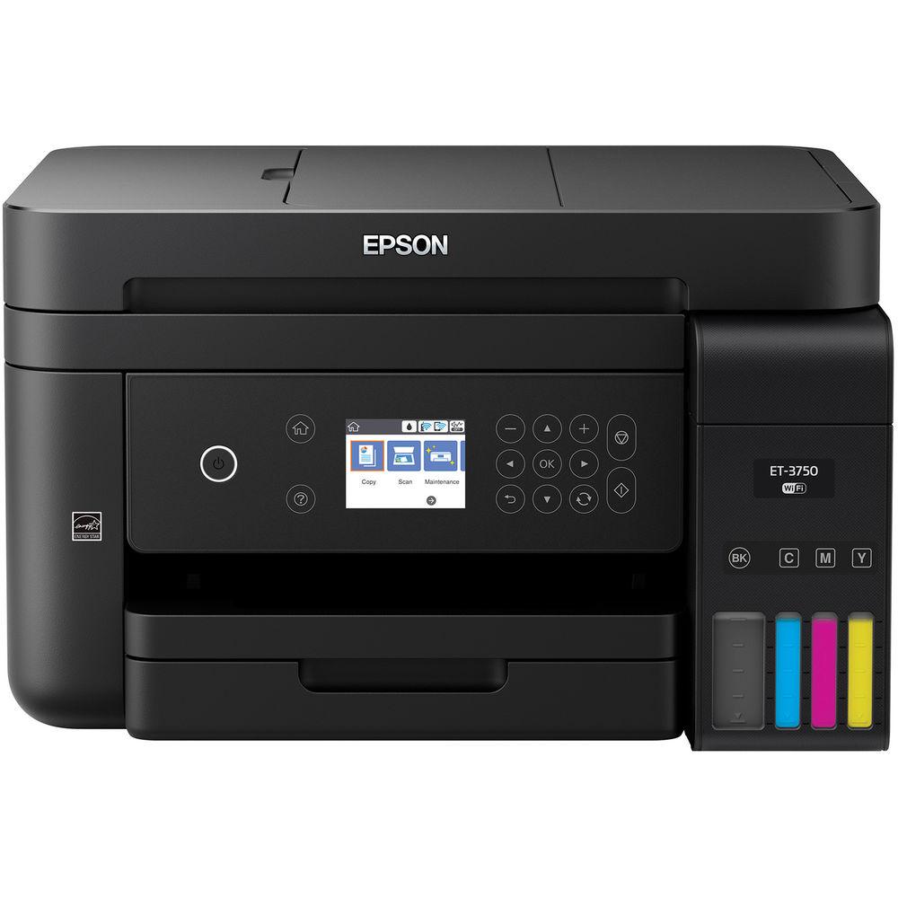 Epson WorkForce ET-3750 EcoTank All-In-One Inkjet Printer
