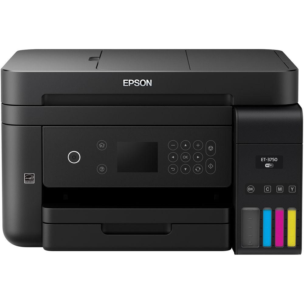 Epson WorkForce ET-3750 EcoTank All-In-One Inkjet Printer