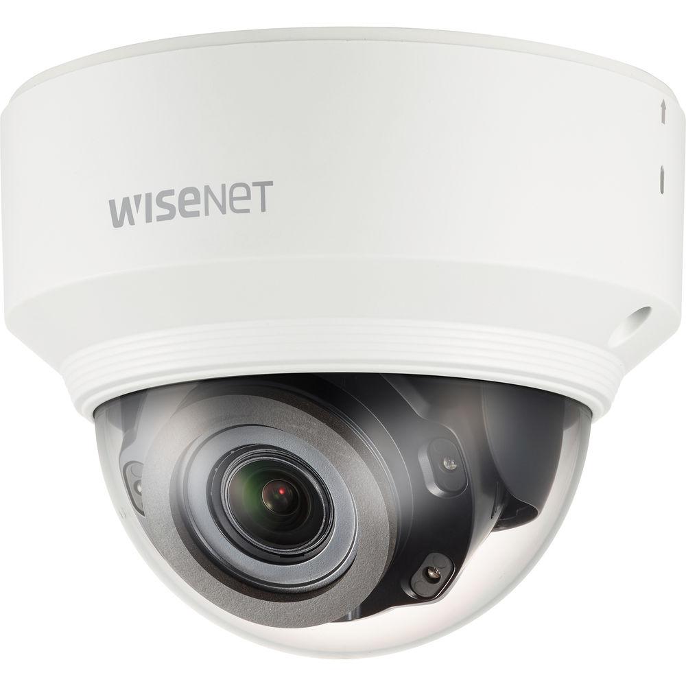 Hanwha Techwin WiseNet X Series 5MP Network Dome Camera with 3.9-9.4mm Varifocal Lens and Night Vision