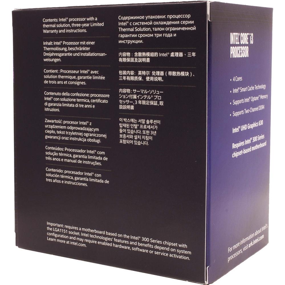 Intel Core i3-8300 3.7 GHz Quad-Core LGA 1151 Processor
