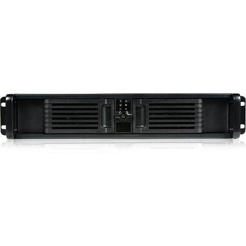 iStarUSA 2 RU Chassis with 350W Power Supply & 24" Rail