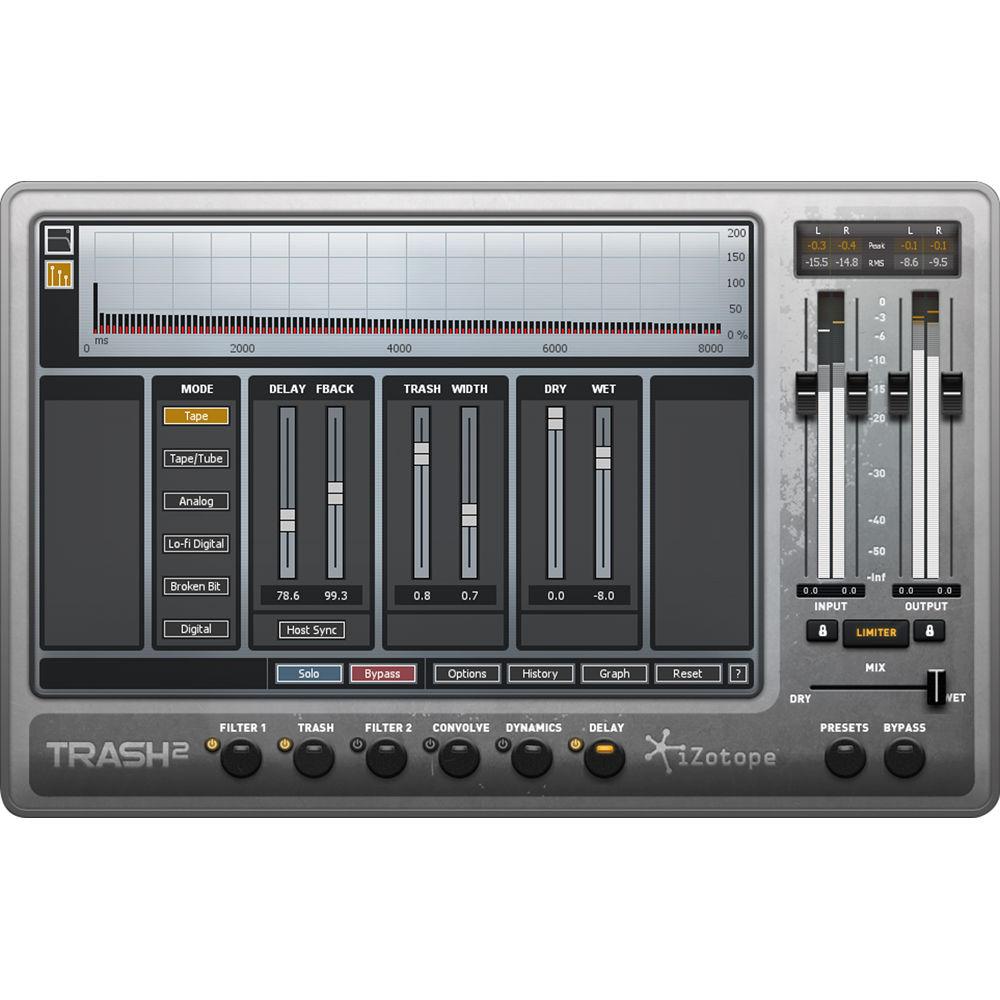 iZotope Trash 2 Upgrade - Distortion Software