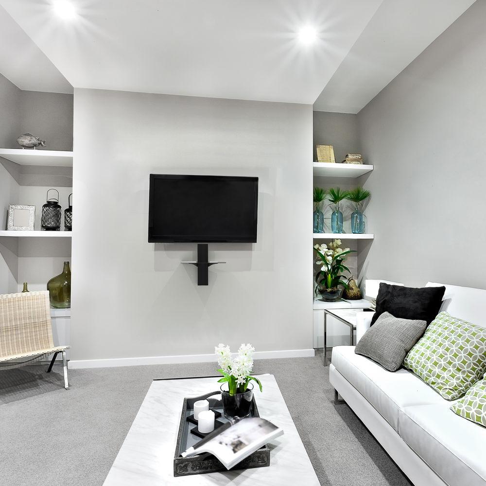 Kanto Living AVT1 Wall-Mounted A V Shelf System