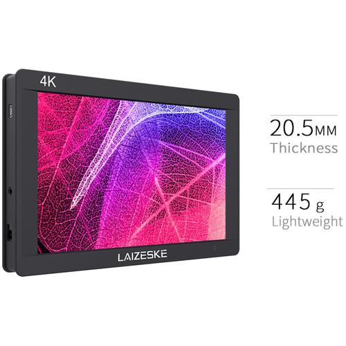 Laizeske 7" 3G-SDI 4K HDMI On-Camera Monitor