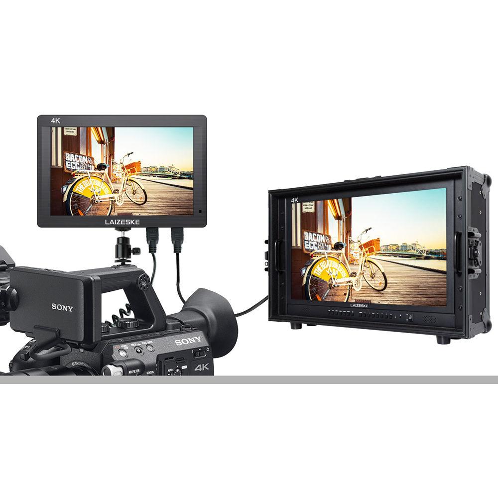 Laizeske 7" 4K HDMI On-Camera IPS Monitor