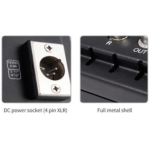 Laizeske Dual 7" IPS 1280 x 800 LCD Rackmount Monitor with 3G-SDI & HDMI