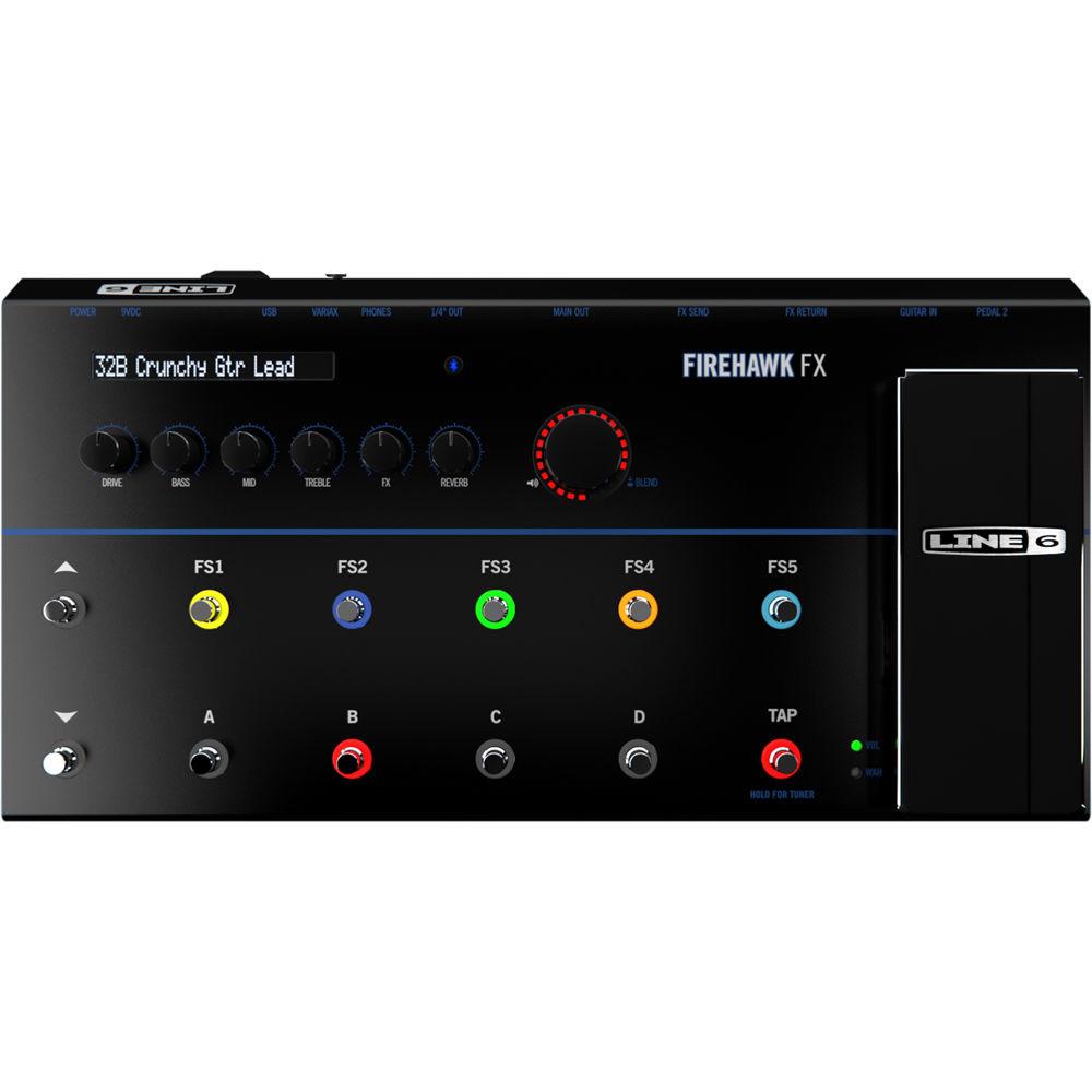 Line 6 Firehawk FX Multi-FX Board Pod HD & Pod Farm Modeling