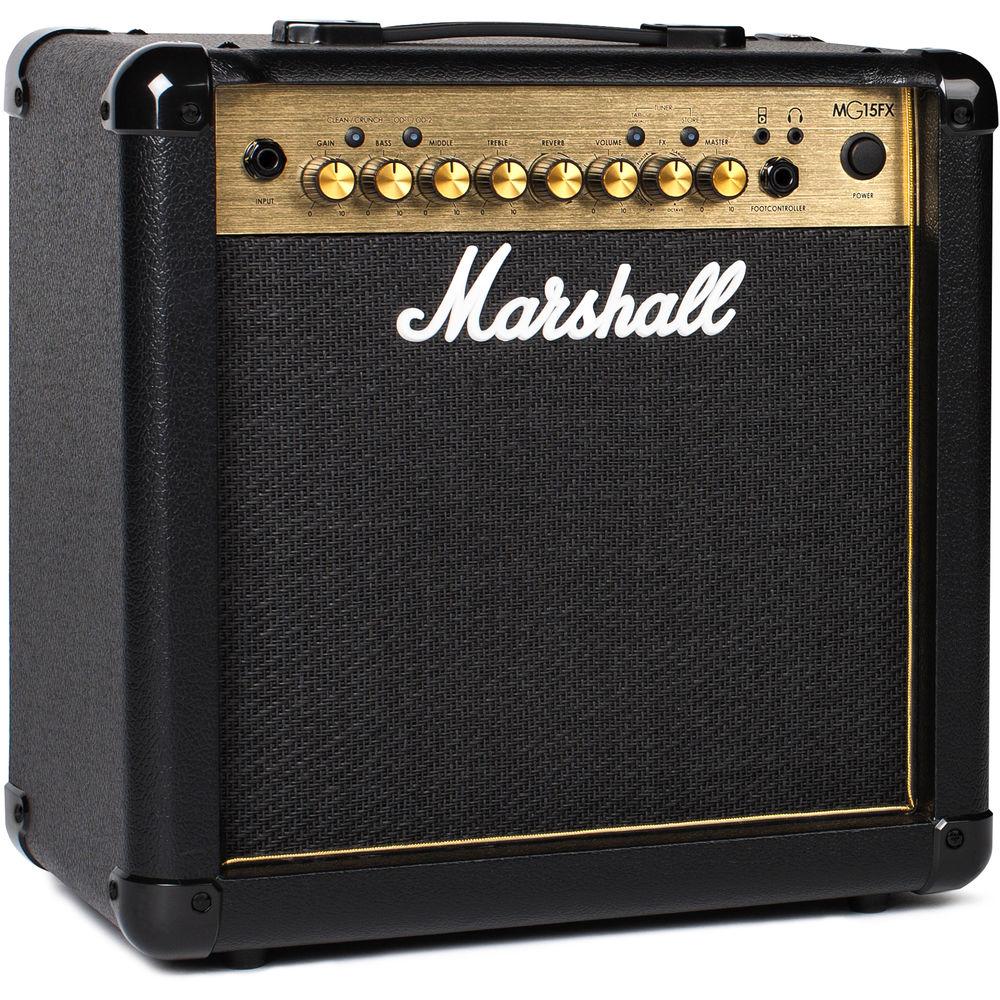 Marshall Amplification MG15GFX 4-Channel Solid-State Combo Amplifier with Presets and FX