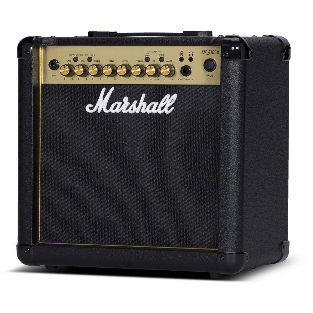 Marshall Amplification MG15GFX 4-Channel Solid-State Combo Amplifier with Presets and FX