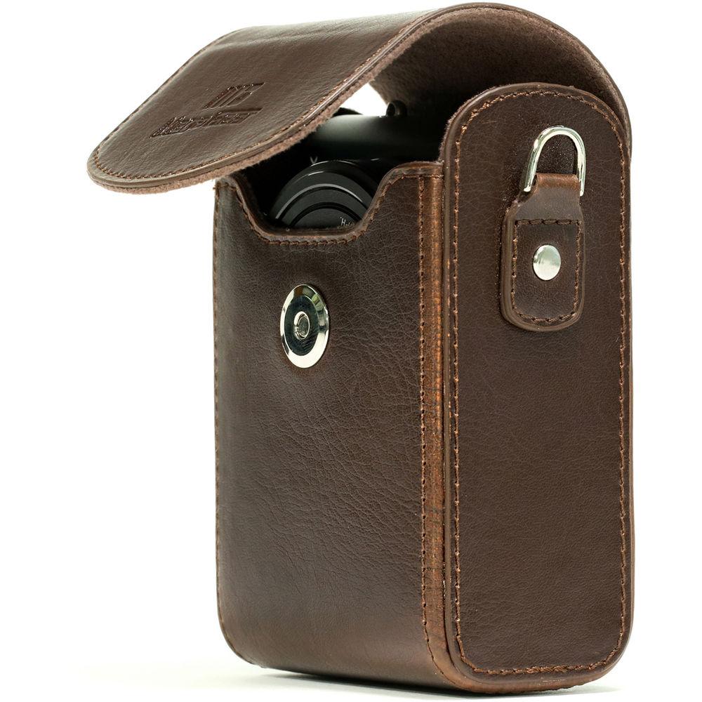 MegaGear Protective Leather Camera Case for PowerShotS120, COOLPIX P340, L28, Lumix ZS50, TZ70, ZS45, TZ57, Select Cyber-Shot