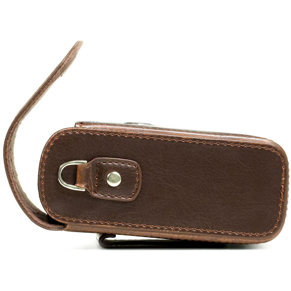 MegaGear Protective Leather Camera Case for PowerShotS120, COOLPIX P340, L28, Lumix ZS50, TZ70, ZS45, TZ57, Select Cyber-Shot