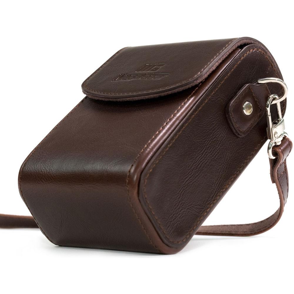 MegaGear Protective Leather Camera Case for PowerShotS120, COOLPIX P340, L28, Lumix ZS50, TZ70, ZS45, TZ57, Select Cyber-Shot