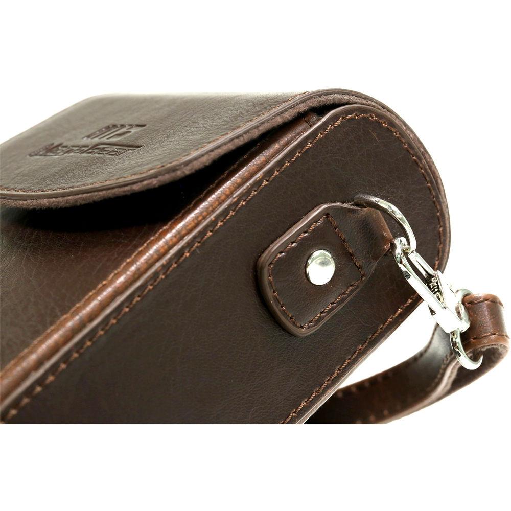 MegaGear Protective Leather Camera Case for PowerShotS120, COOLPIX P340, L28, Lumix ZS50, TZ70, ZS45, TZ57, Select Cyber-Shot