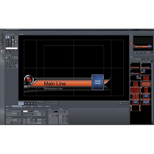 NewTek LiveText 2.5 with DataLink 3