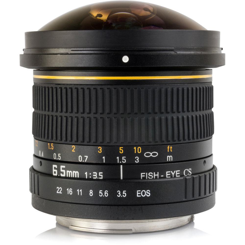 Opteka 6.5mm f 3.5 Fisheye Lens for Canon EF